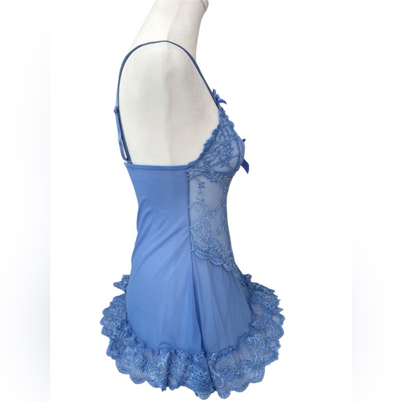 Frederick’s of Hollywood Lace & Mesh Lingerie Nightie NWOT - Picture 5 of 10